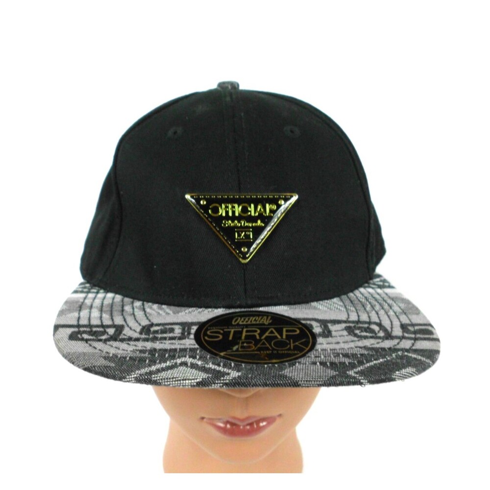 Official Stato Dorada LX 1 Strap Back Hat Cap Black w Design One Size